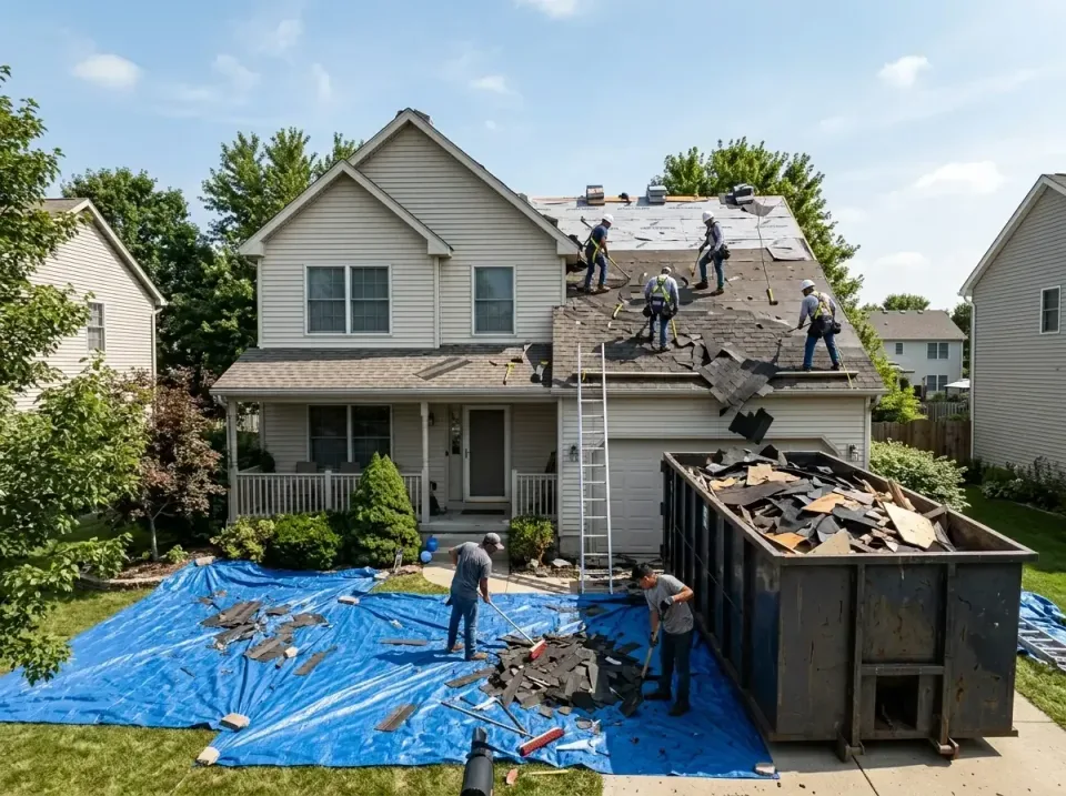 roof-replacement-debris-remova-004 — frequently asked questions, Cheapest Dumpster Rentals in Wrens, GA